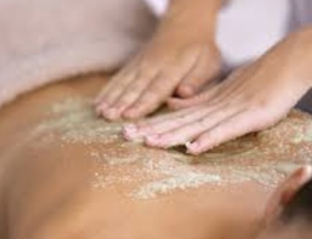 Crystal-infused Body Scrub