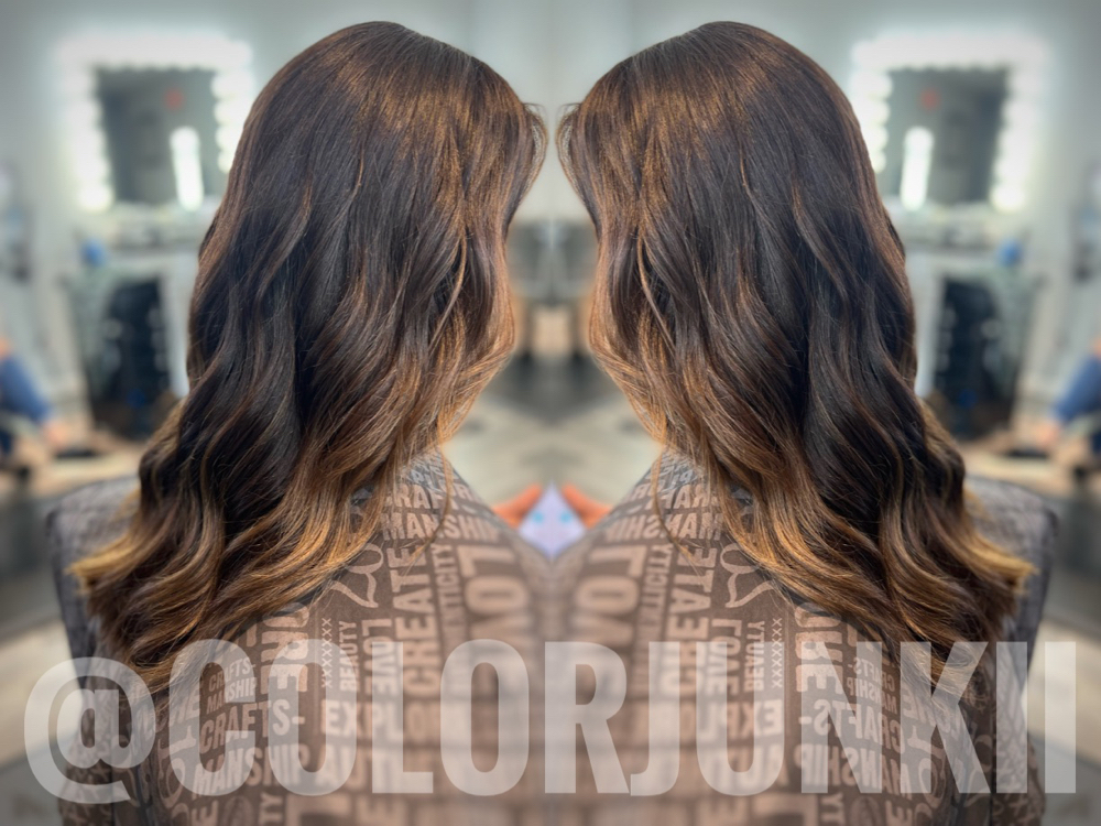 All Over Color + Partial Foils