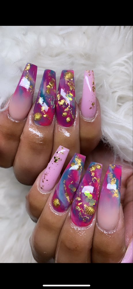 Color/Glitter Design Full Set