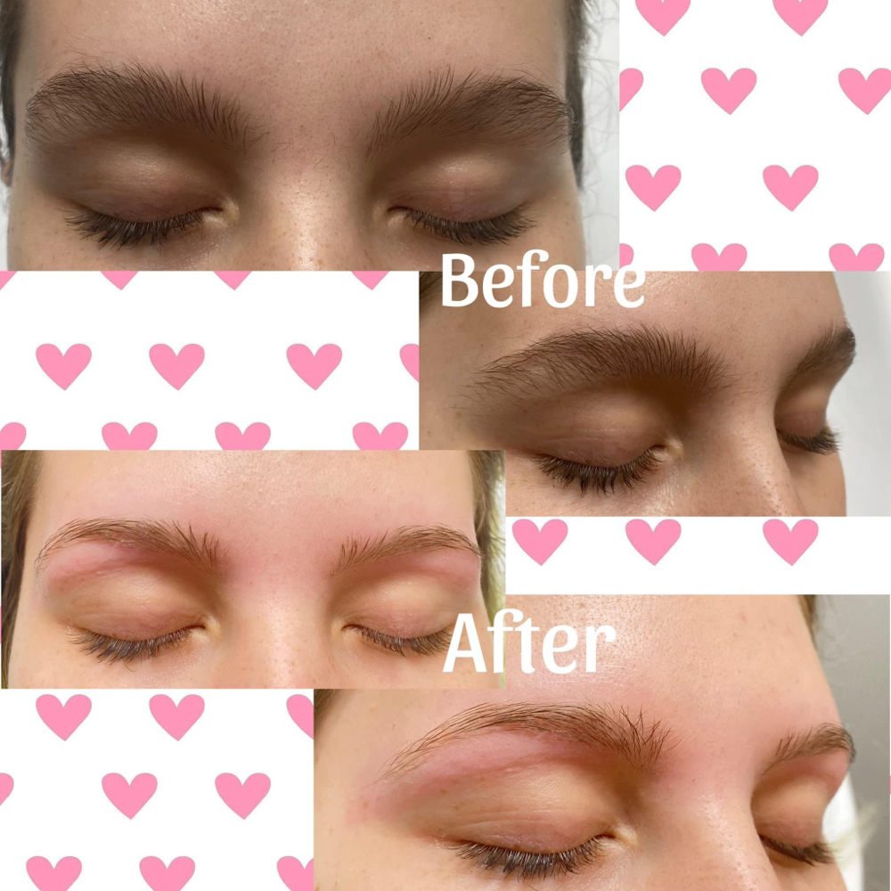 Eye brow wax