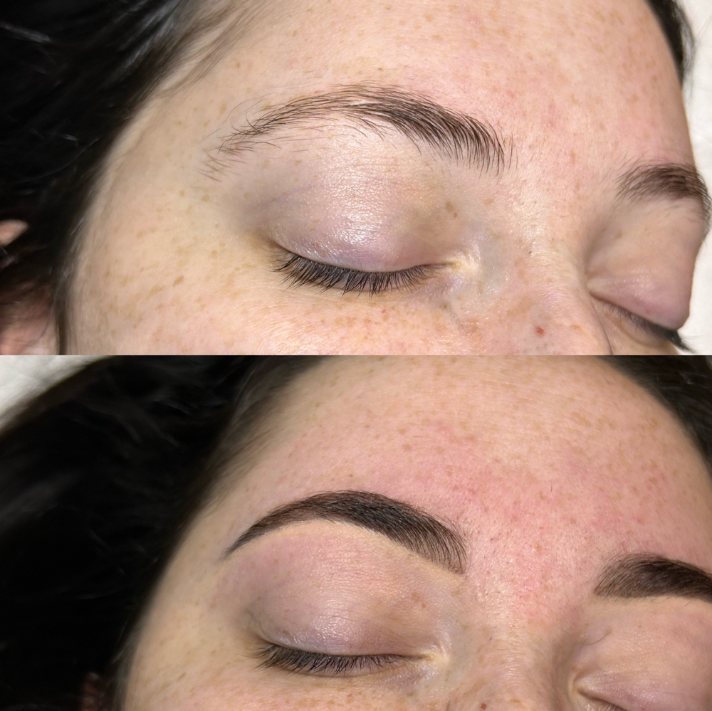 Brow Wax + Hybrid Stain