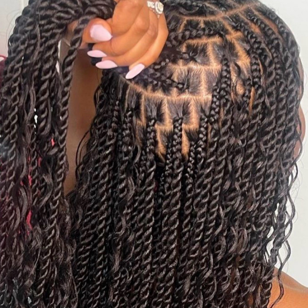 SMALL ISLAND TWIST at Quin's Hair Braiding in Upper Marlboro, MD