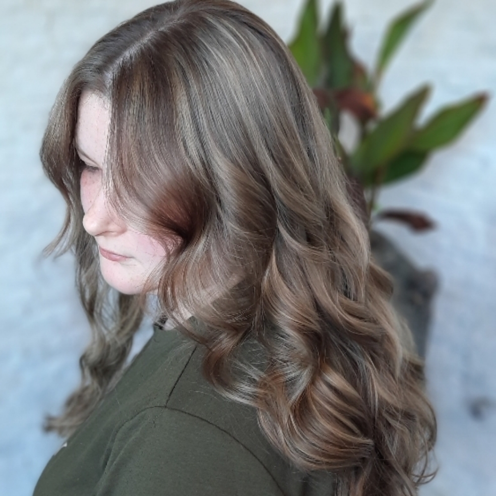 Partial Highlight at Color by Hannah in Muskegon, MI
