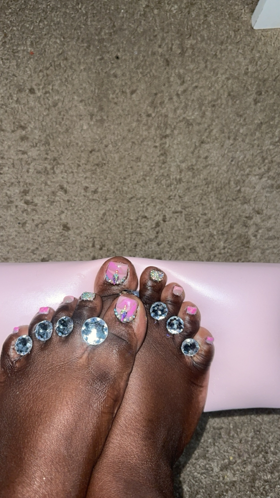 Builder Gel Pedicure