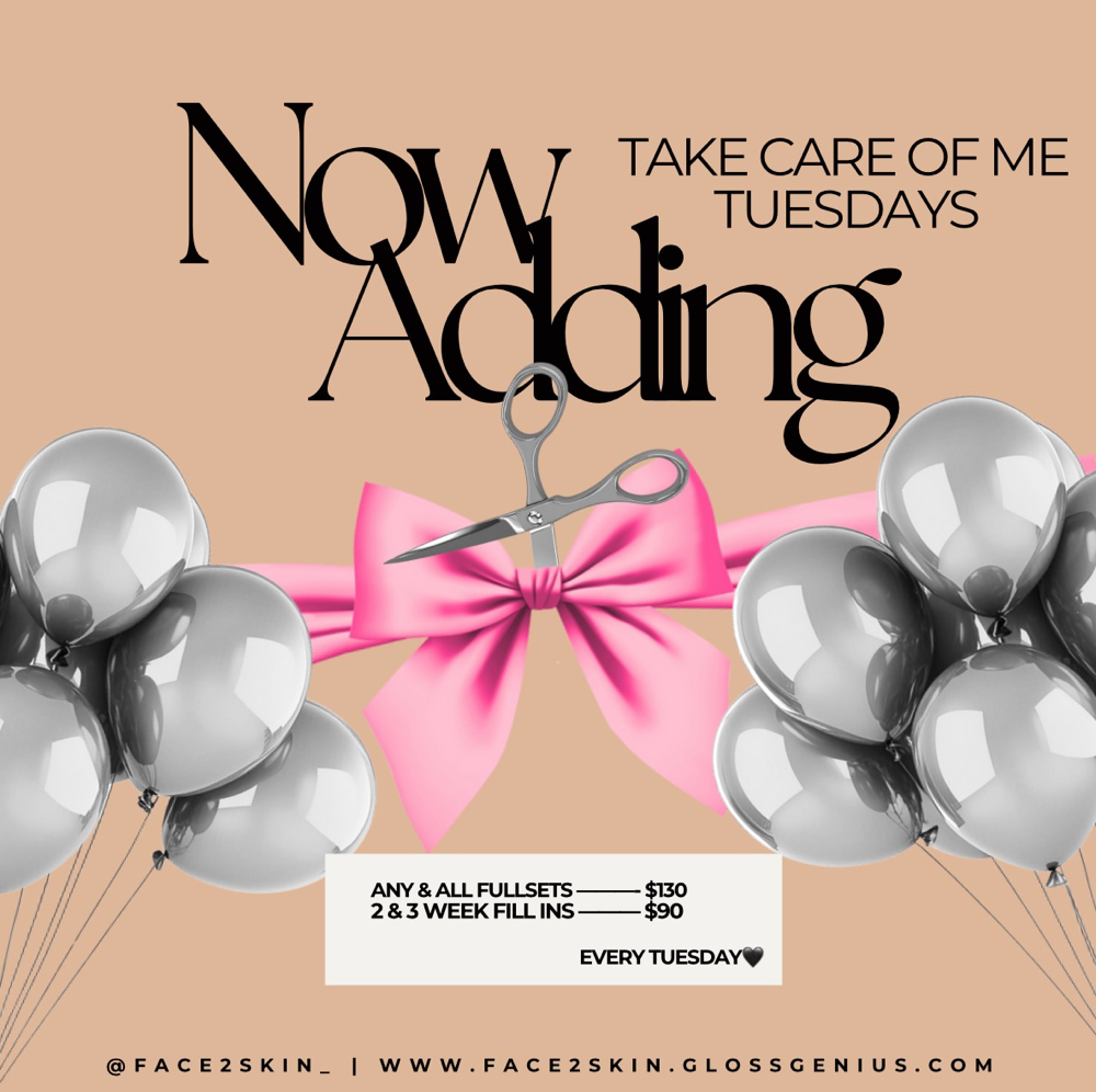 Take care of me Tuesdays