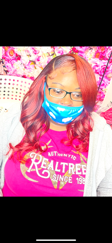 Sew In With Closure With Curls