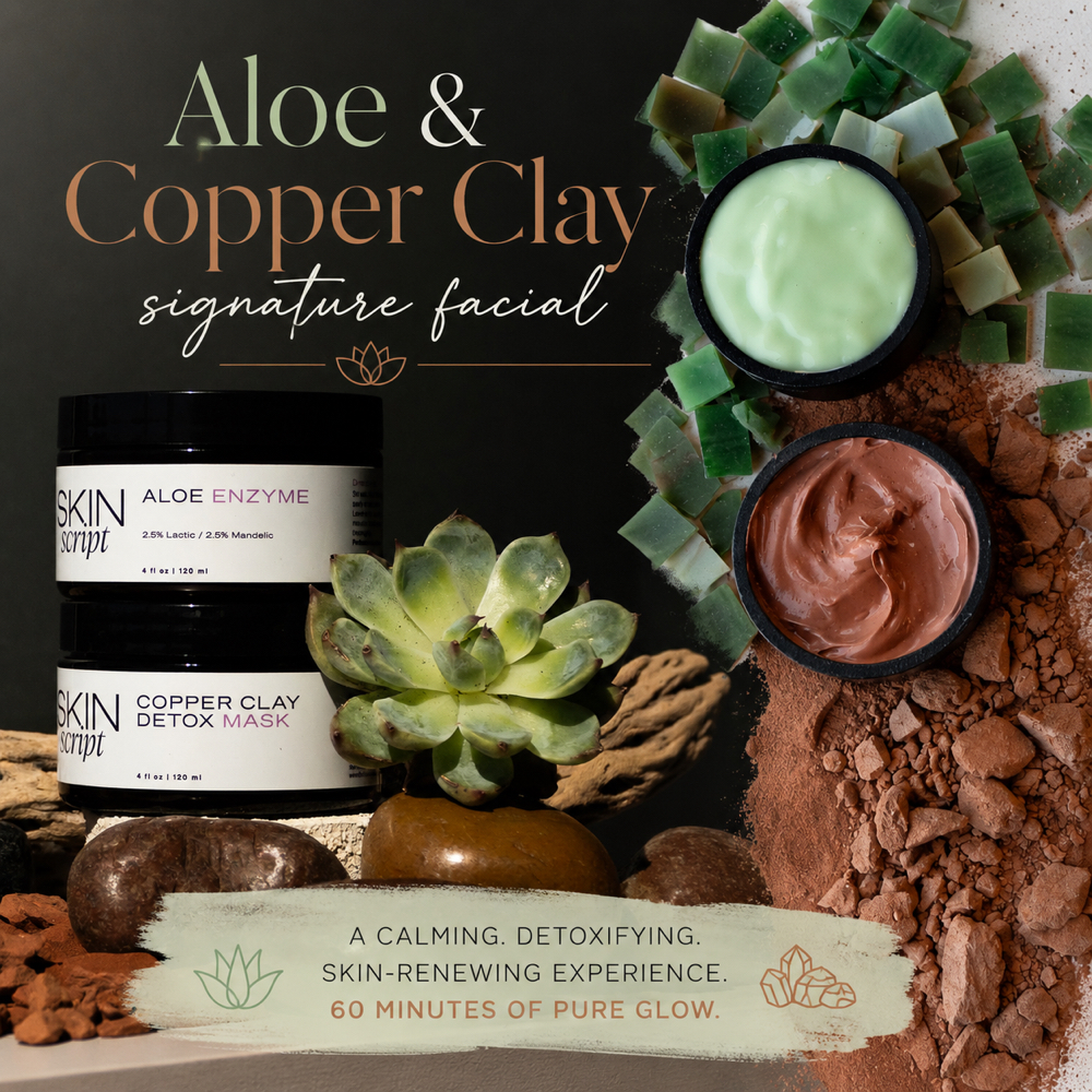 Aloe🌿 and Copper Clay Facial at H2 Beauty LLC in The Village, OK