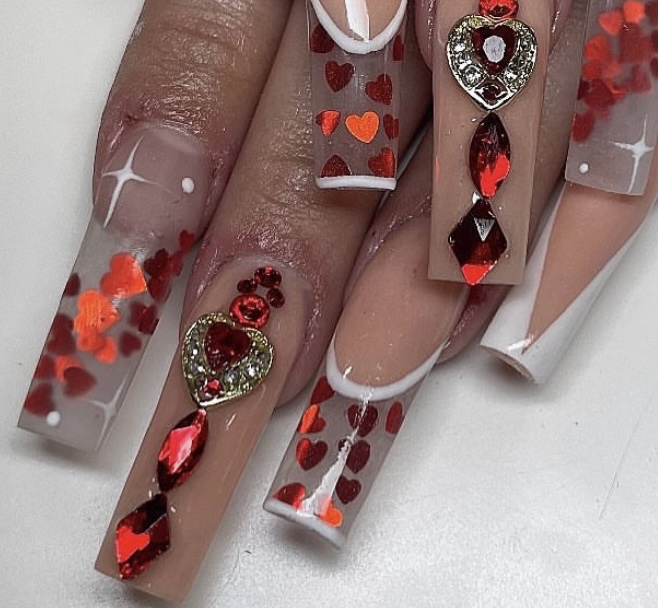 Encapsulated Nail Art