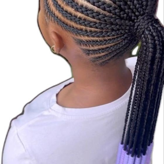 Kids braids at T.S.K hair and braiding