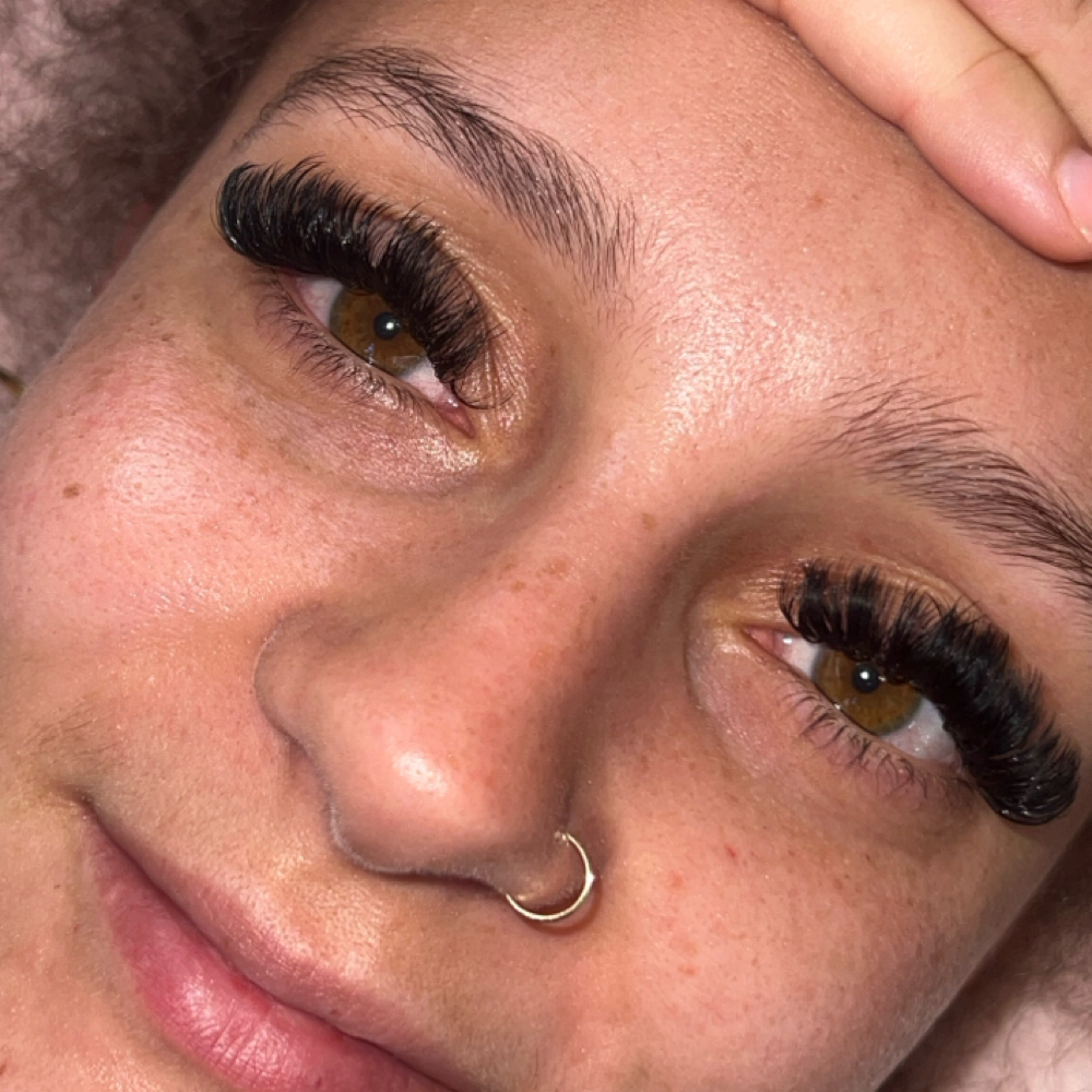 Volume Lashes at Cardi’sbeautyboutique in Winter Haven, FL