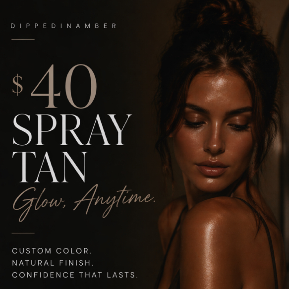 $40 Spray Tan Special at DippedinAmber in Katy, TX