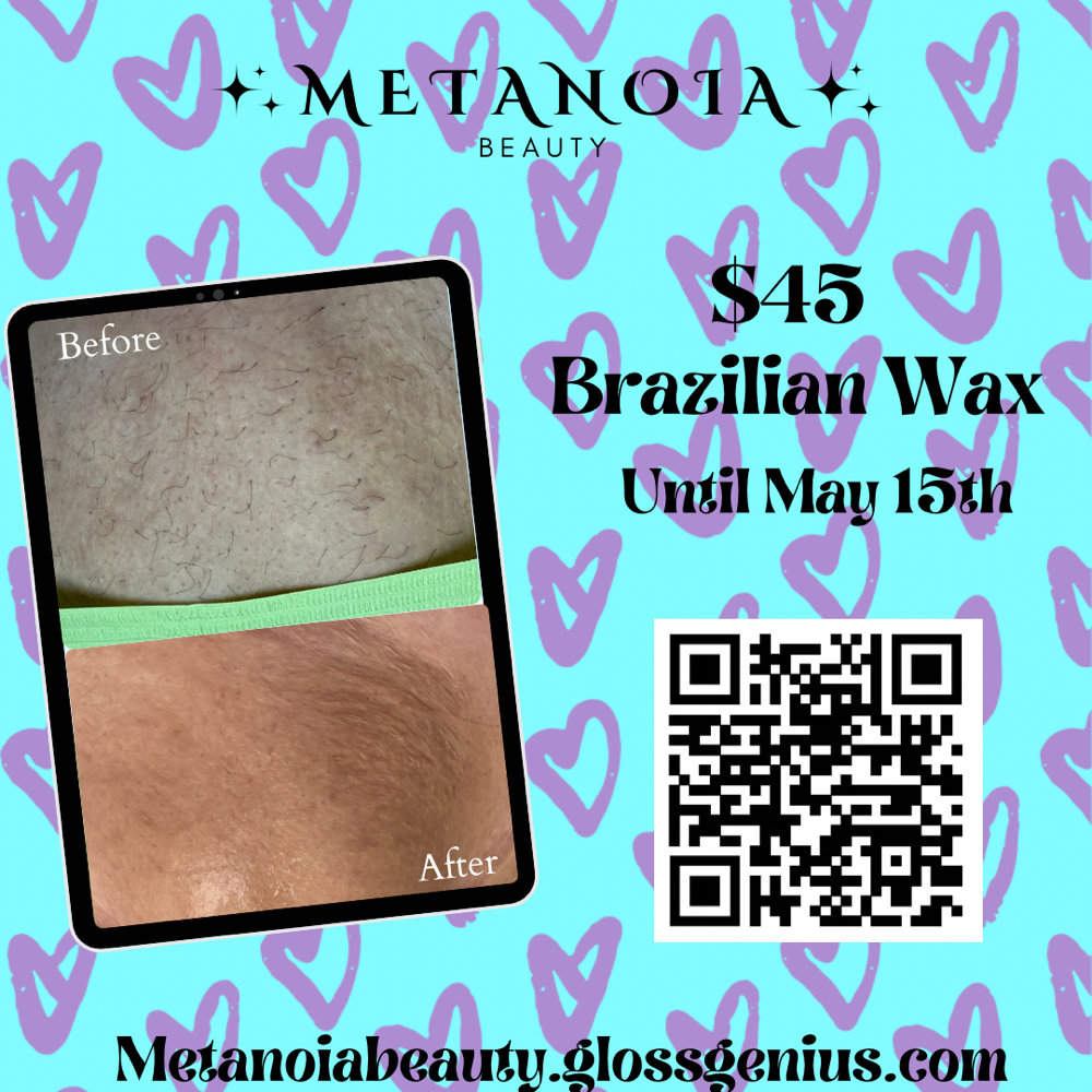 $45 Brazilian Special at Metanoia Beauty in Lubbock, TX