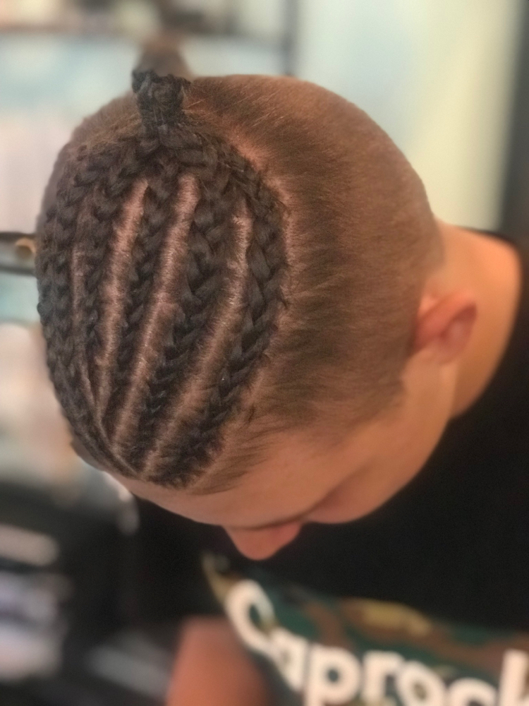 Man Bun Braids