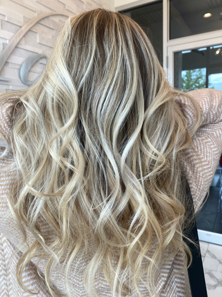 Full Balayage + Blowdry