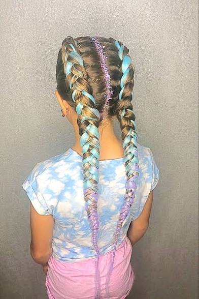 Two Dutch Braids