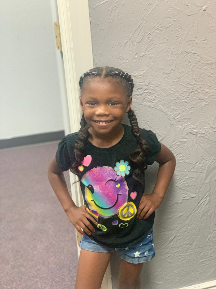 Kids Two Braids With A Twist