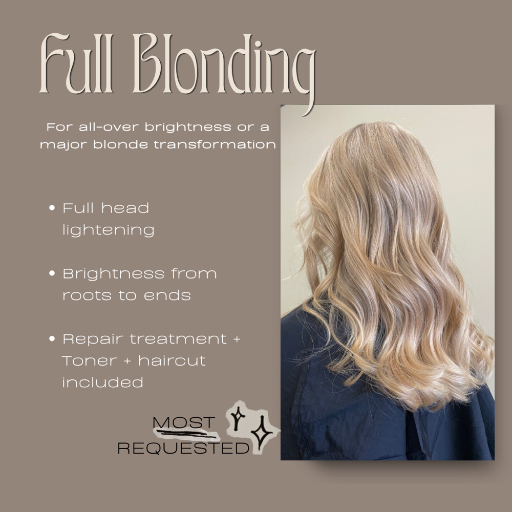 Full Blonding at Painted Hair Studio Salon in McDonough, GA