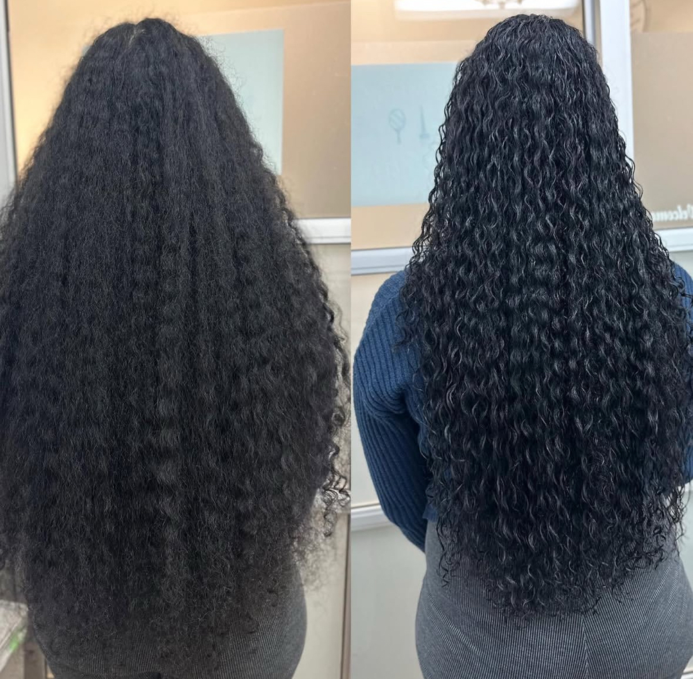 Extra Time For Long/Thick Hair at Radiantly Curly Studio in Redwood City, CA