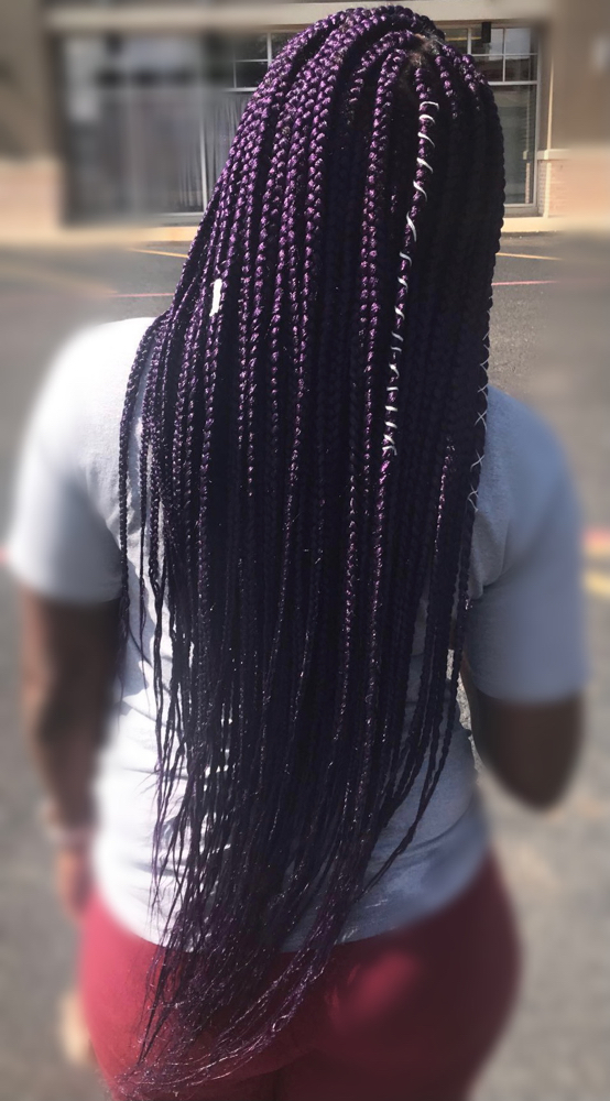 Hip Box Braids Medium