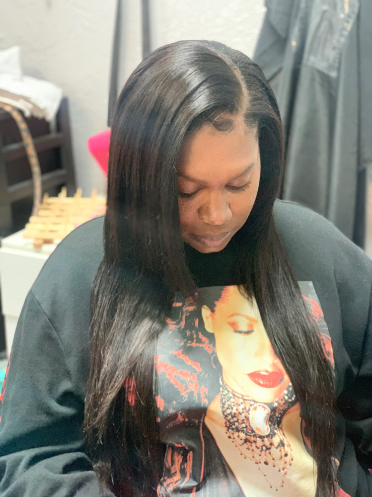 Traditional Sew-in W/ Leave Out