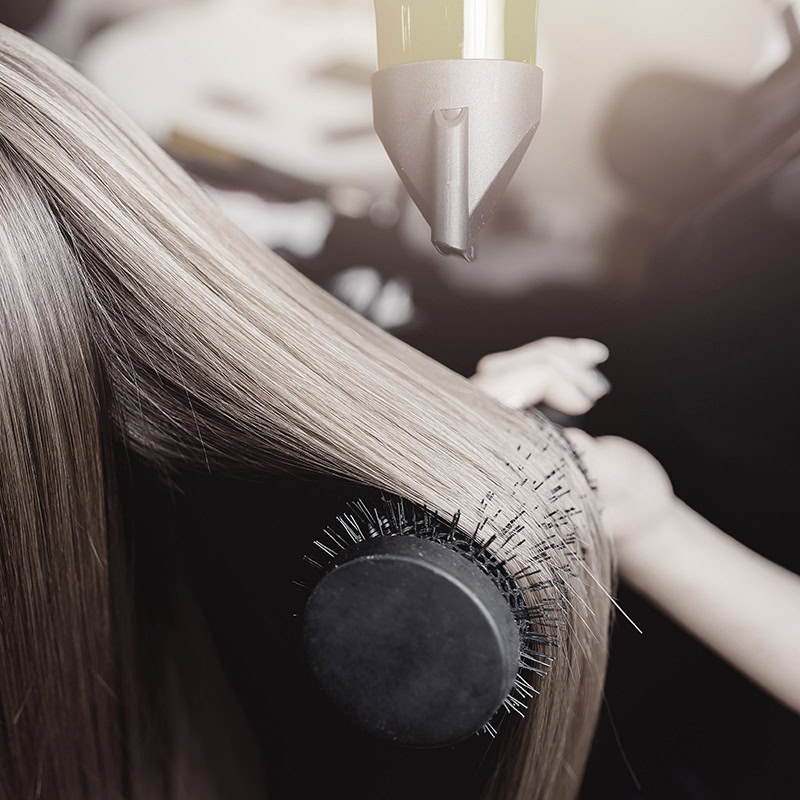 Fall blowout W/scalp Treatment