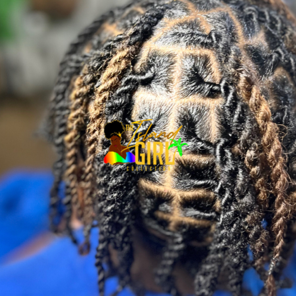 Invisible Locs (Two-Strand Twist – at The Island Girl Collection LLC in hinesville, GA