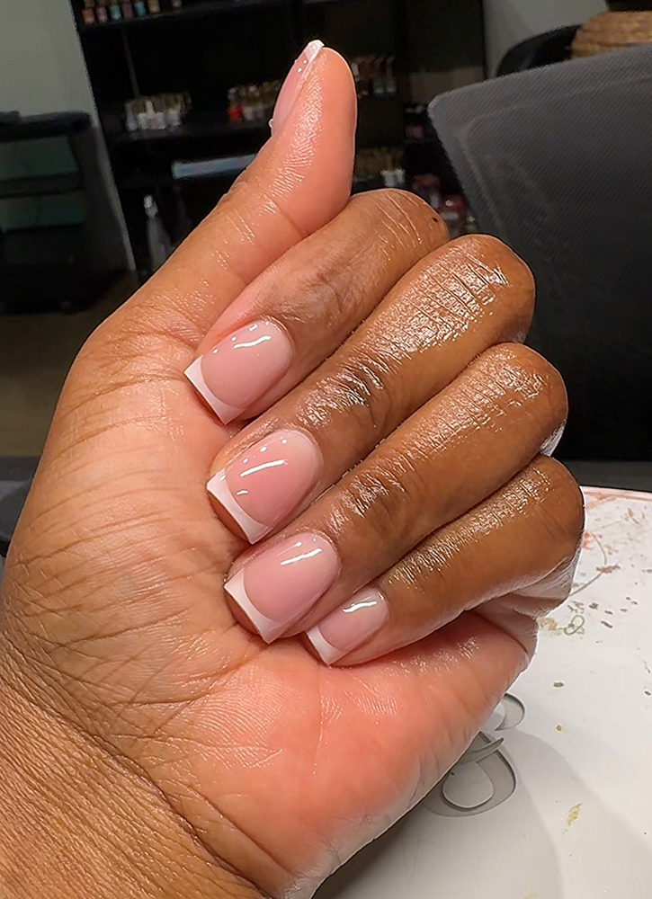 XS White French Shorties