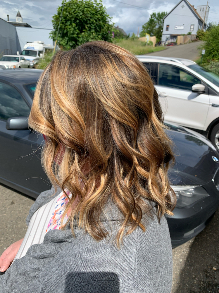 Partial French Balayage