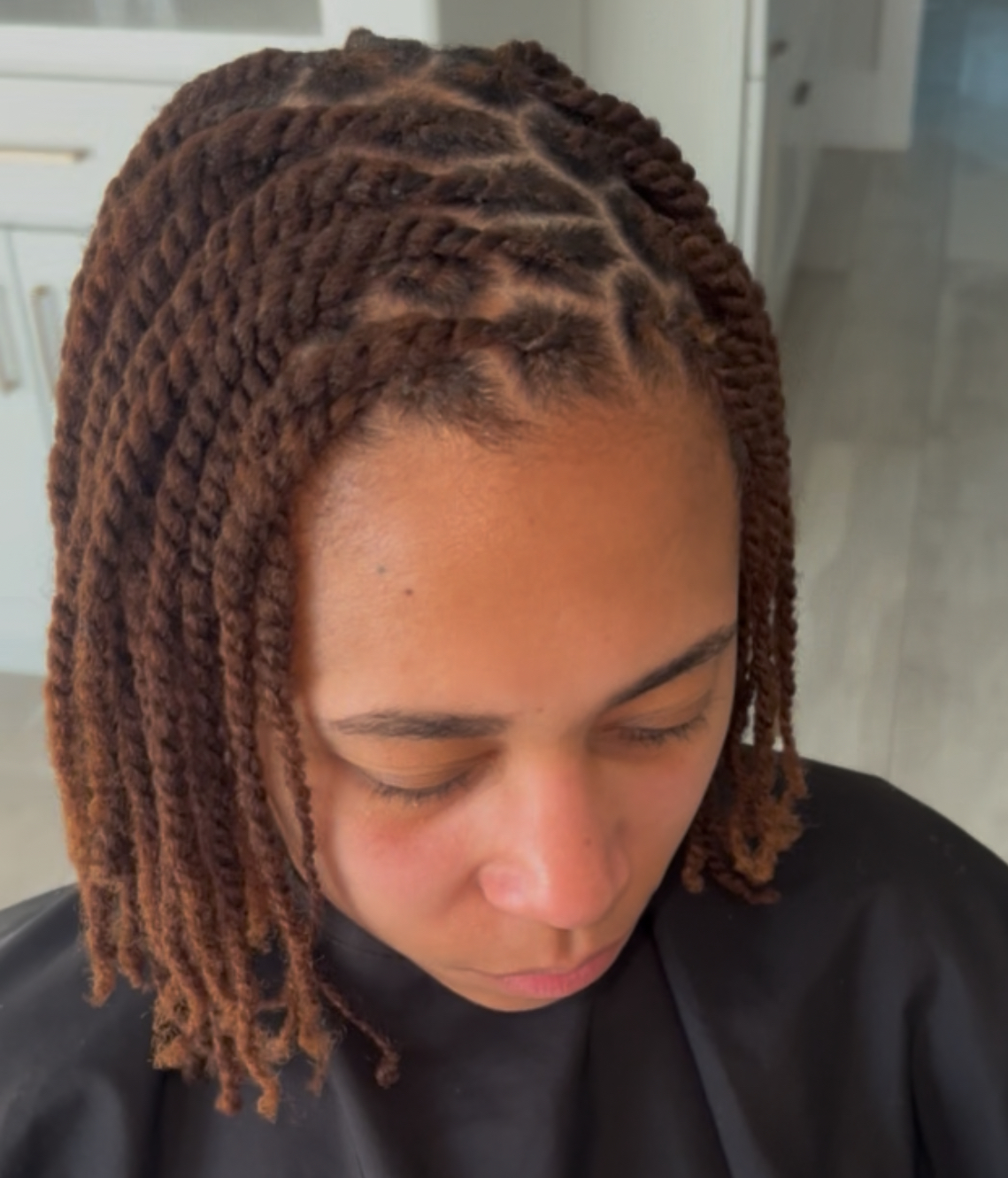 2 Strand Twists With Mercedes