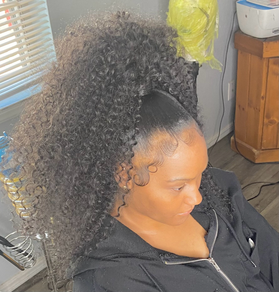 Sleek Ponytail (High)