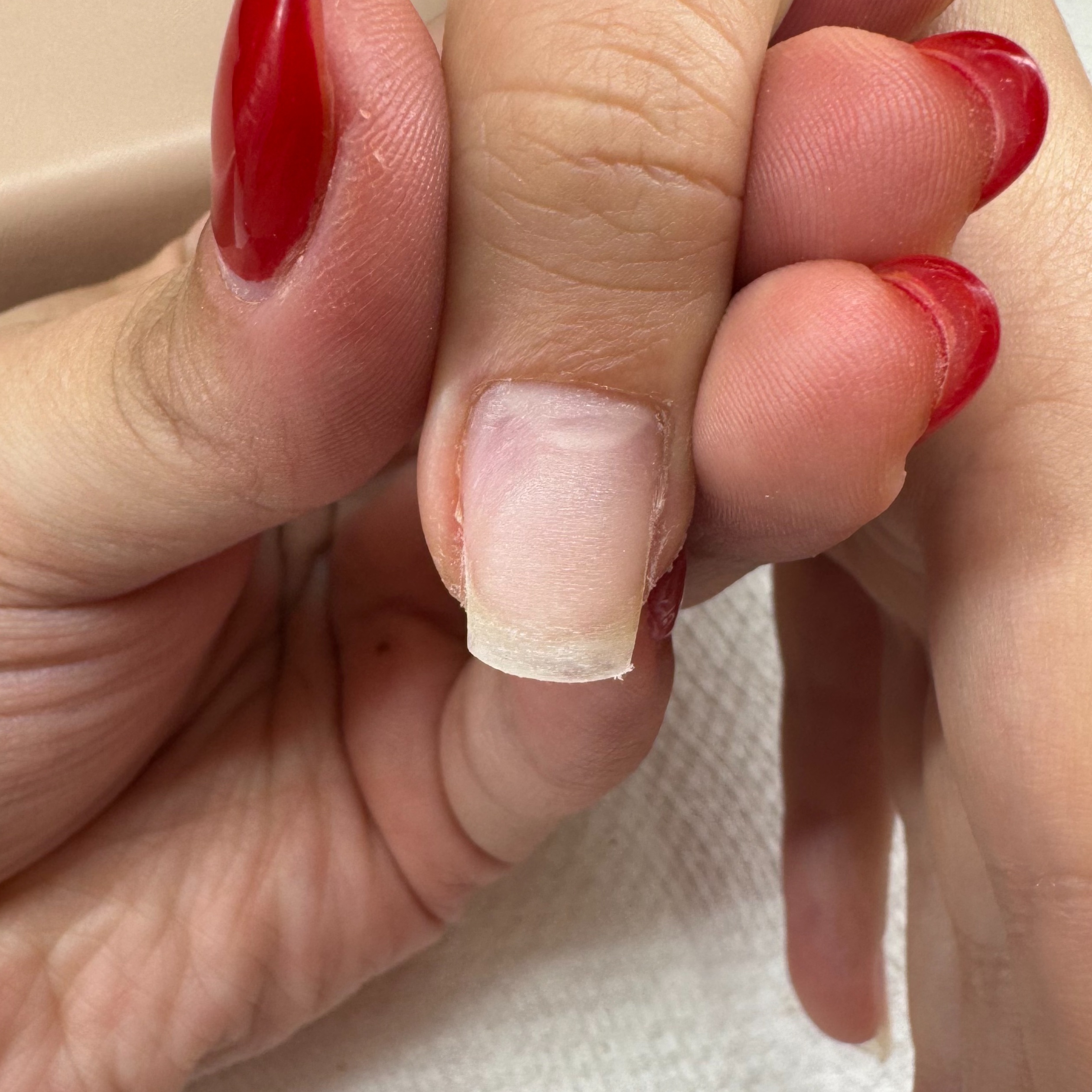 Removal of Product at Gypsy Nails in Liverpool, NY