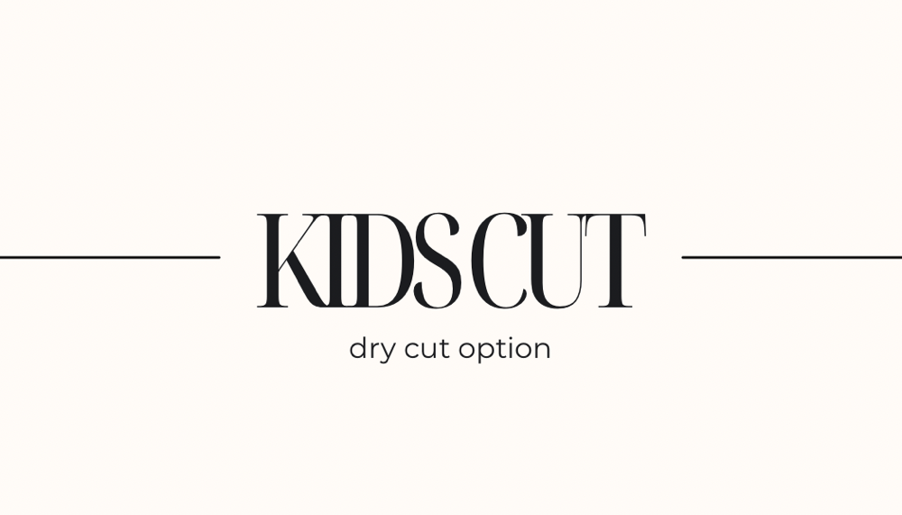 Kids Cut (No Shampoo)