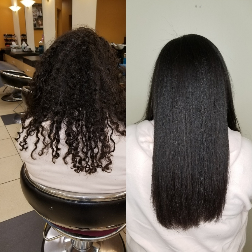 Blow Out And Flat Iron