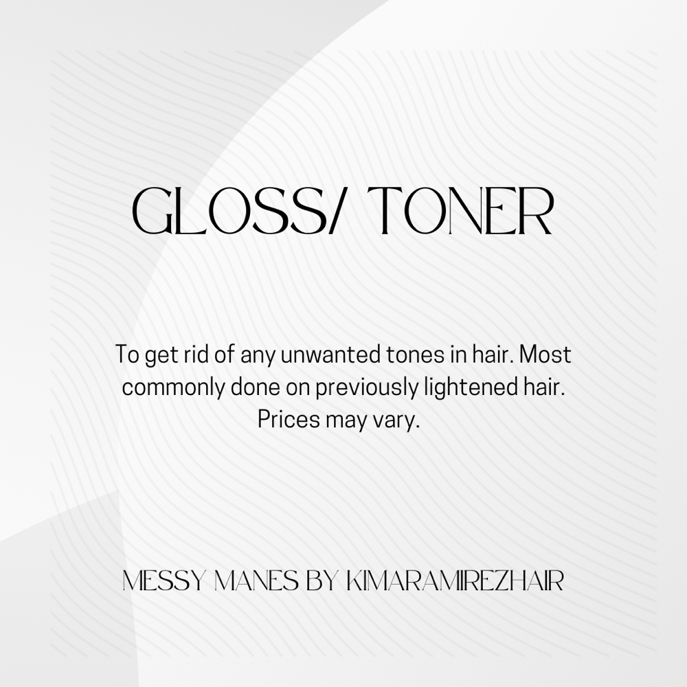 Gloss/Toner