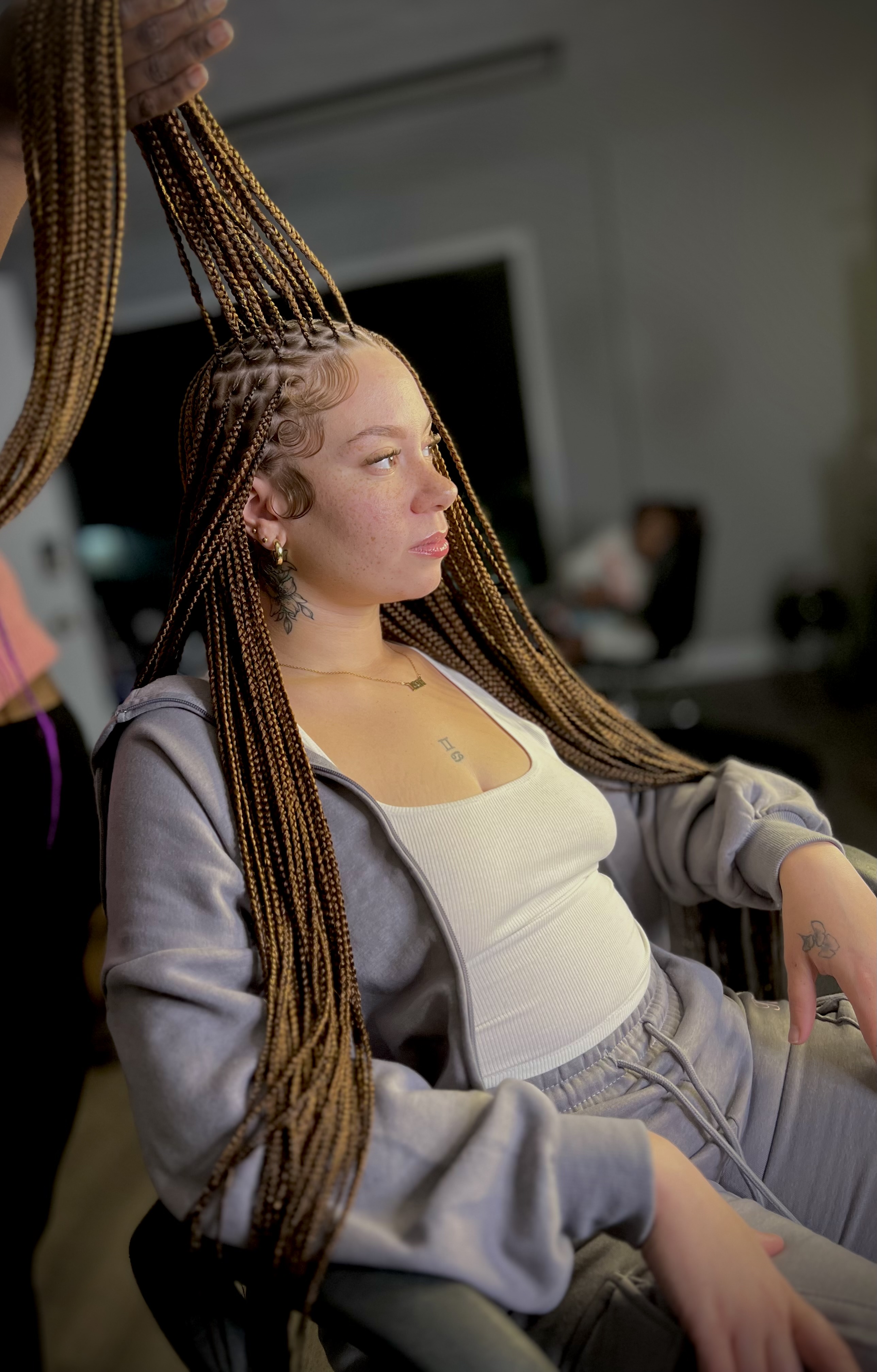 Knotless Braids | French Curls