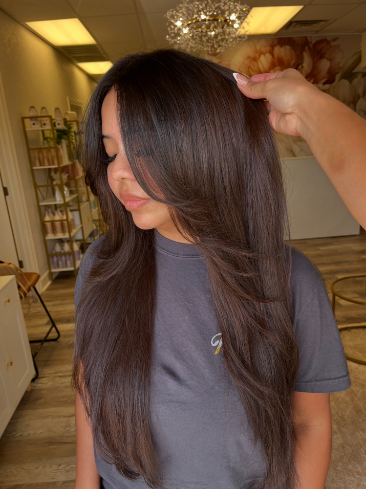 Haircut at Flora Salon + Studio in Richwood, TX