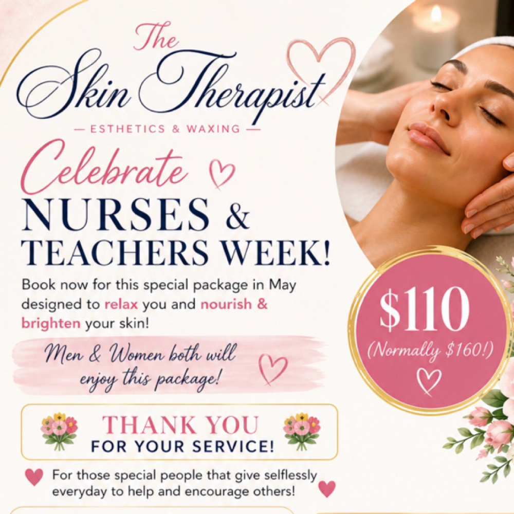 NURSES & TEACHERS PACKAGE! at The Skin Therapist Esthetics & Waxing-Kayla Spencer in Union City, TN