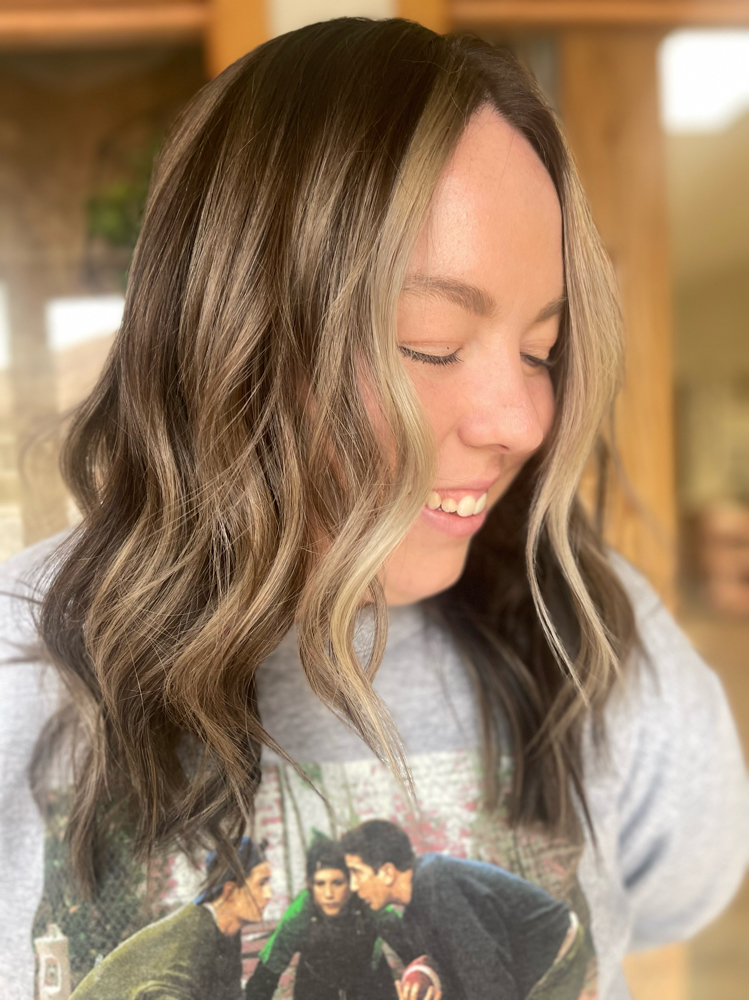 Face Framing Highlights