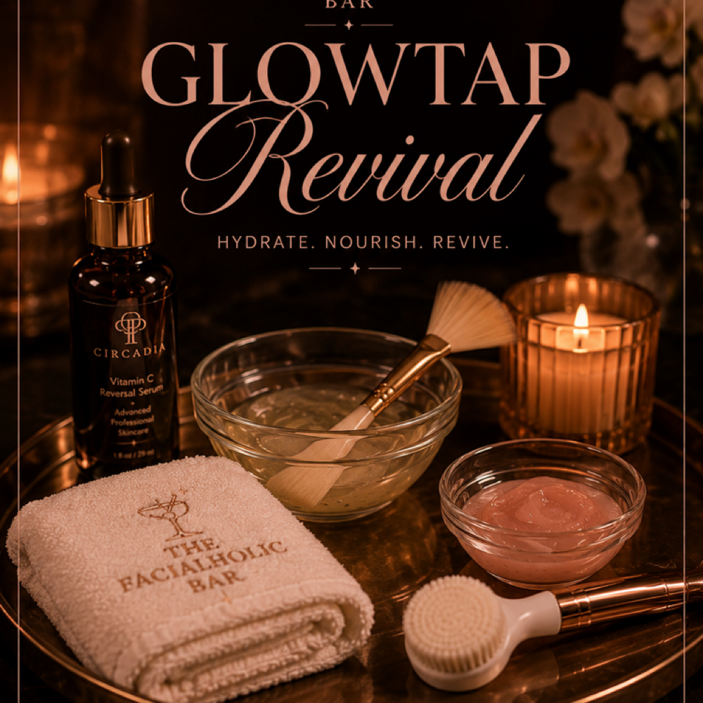 ✨GLOW TAP Skin Revival✨ at The Facialholic Bar in Houston, TX