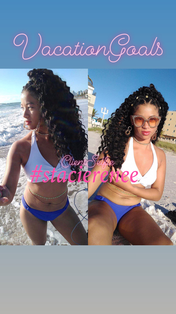 Half Up Half Down Crochet