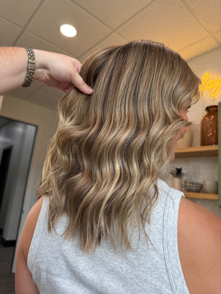 Toner/Gloss With Blowout at Hair By Tay in Tomball, TX