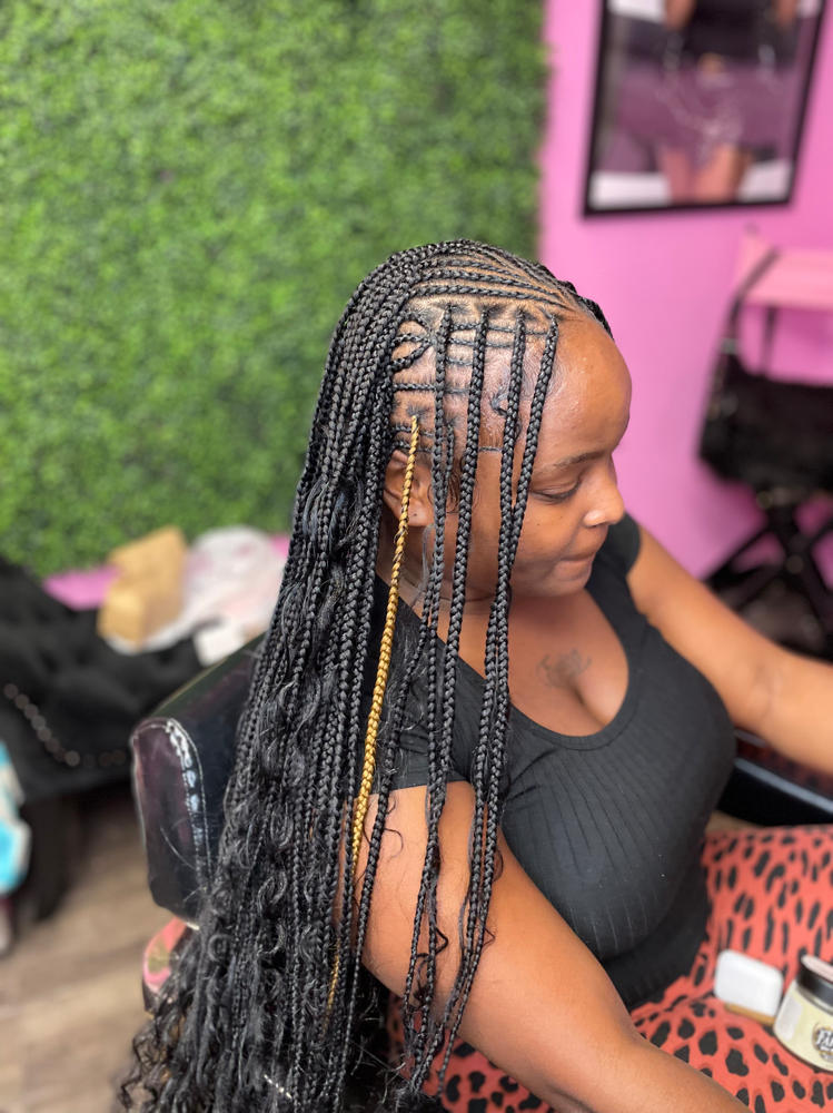 Tribal Freestyle Braids