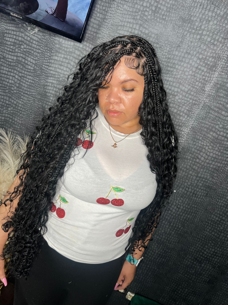 Sme Boho Knotless EXTRA Curl
