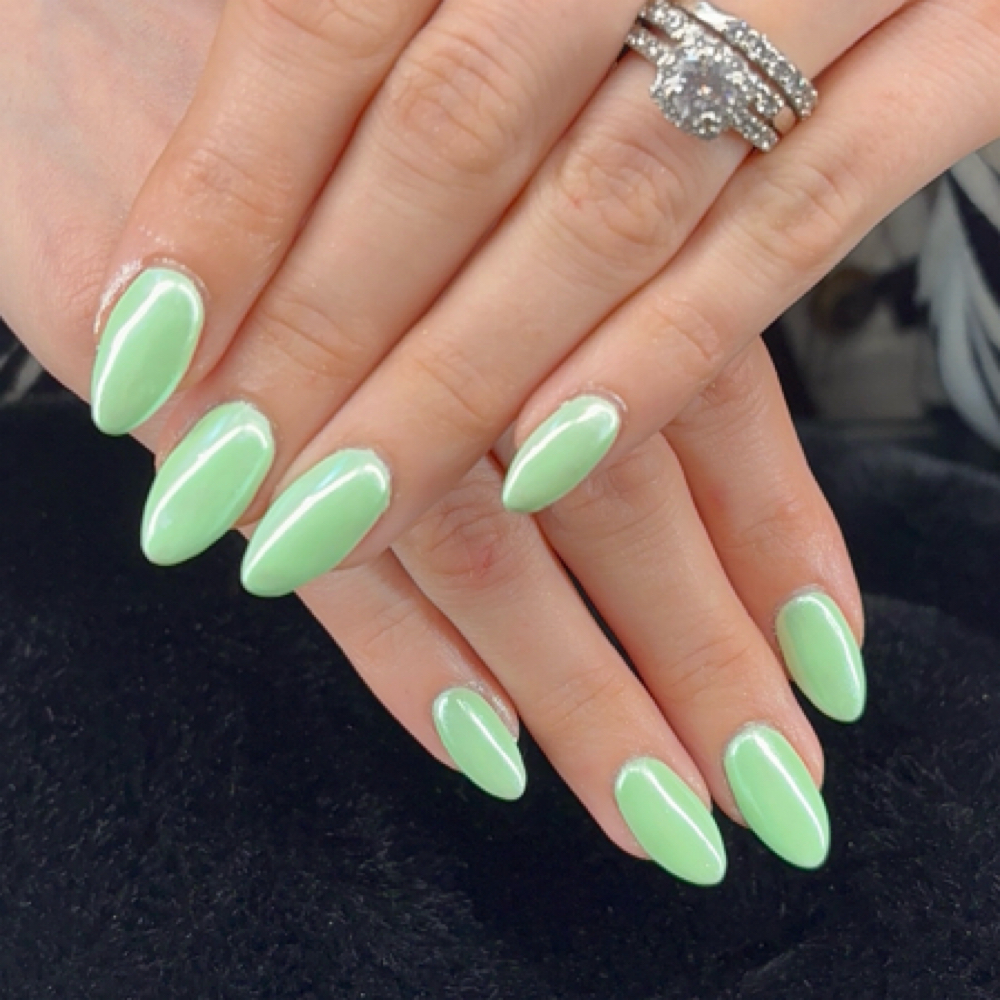Rubber Base Manicure at La Lune Noire Studio in Winston-Salem, NC