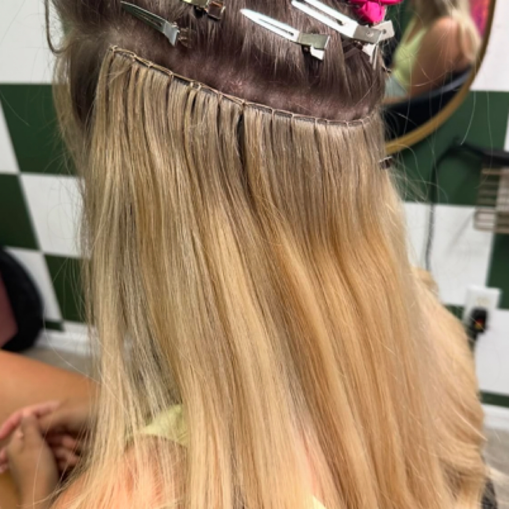 Weft Application at Luxe Hair By Sav in Tampa, FL