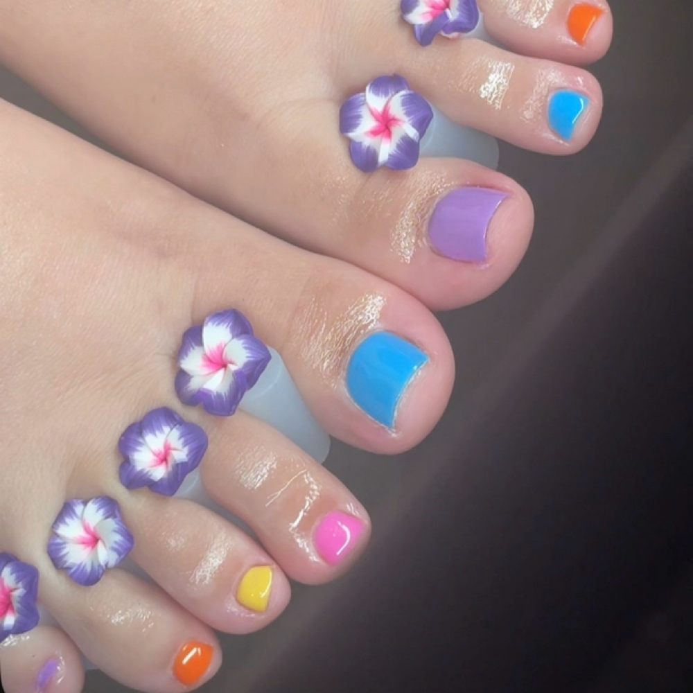 Basic Pedi at SlayedByC in Canton, OH