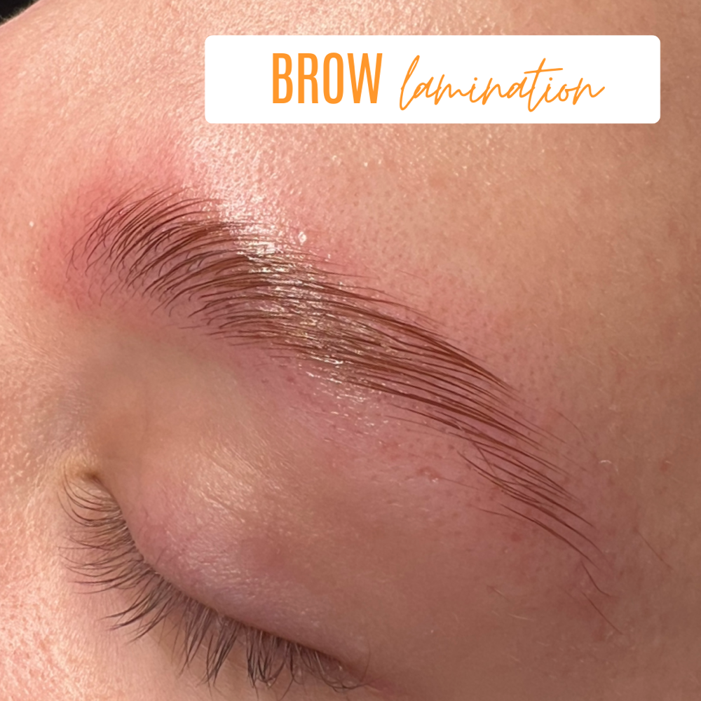 Eyebrow lamination