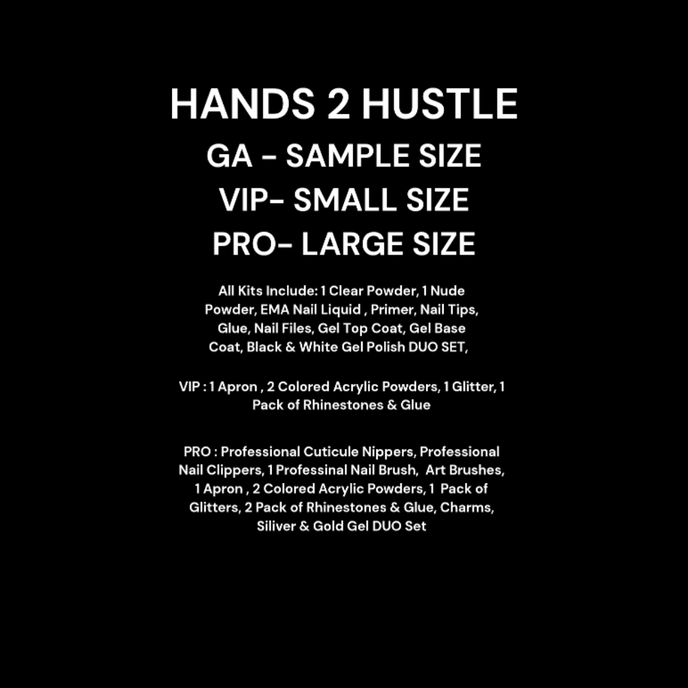 Hands to Hustle MAY 20TH at Kerizma Unlimited in Jackson, MI