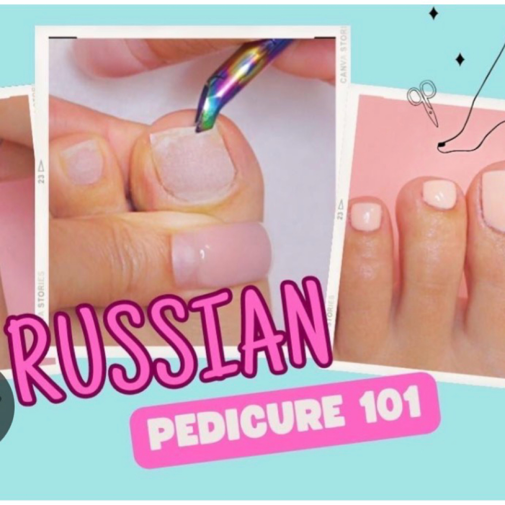 Russian Gel Pedicure at Bella Salon Edison in Edison, NJ