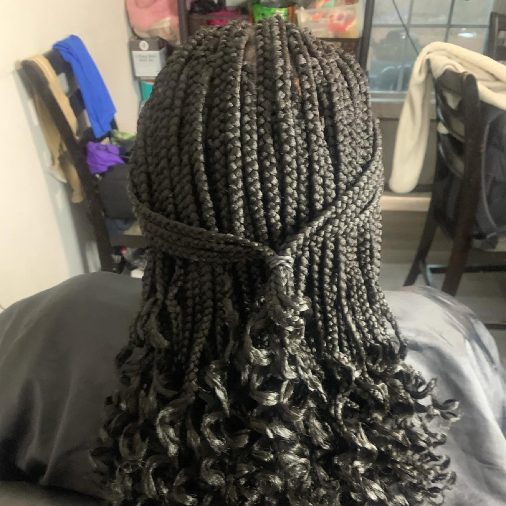 Box Braids Midback at Laya Styles in North Charleston, SC